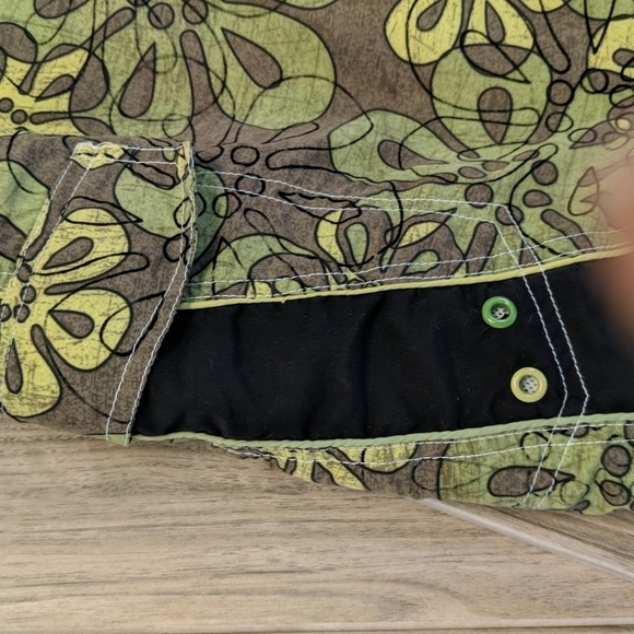 Joe Boxer Men's Hawaiian Print Swim Trunks Size Large - Picture 3 of 7